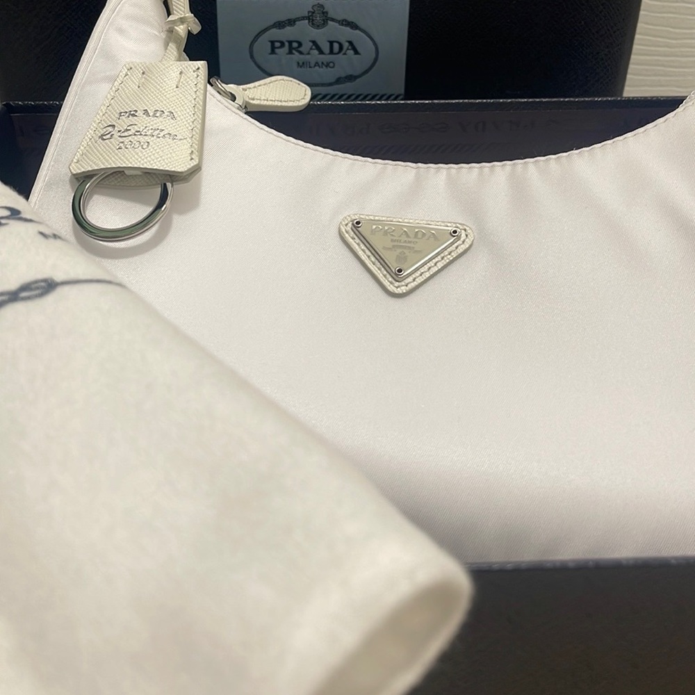 Prada white bag